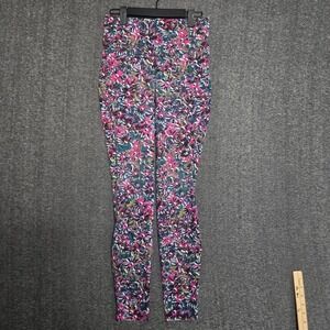 Lululemon Base Pace High-Rise Tight 28" Brushed‎ Size 6 Floral Electric Print